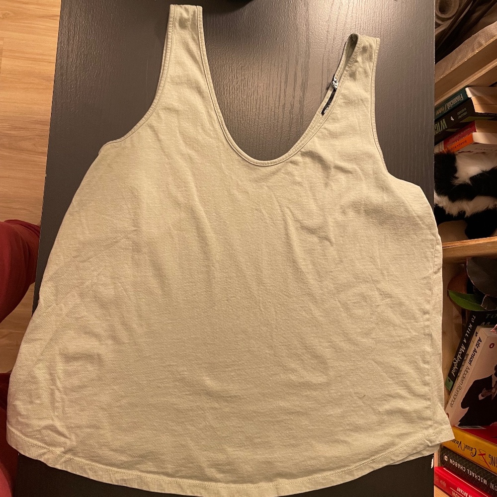 ASOS Light Green Tank Crop Top